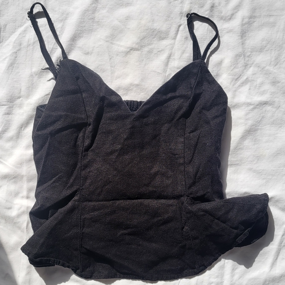 Zara Elegant Black Camisole